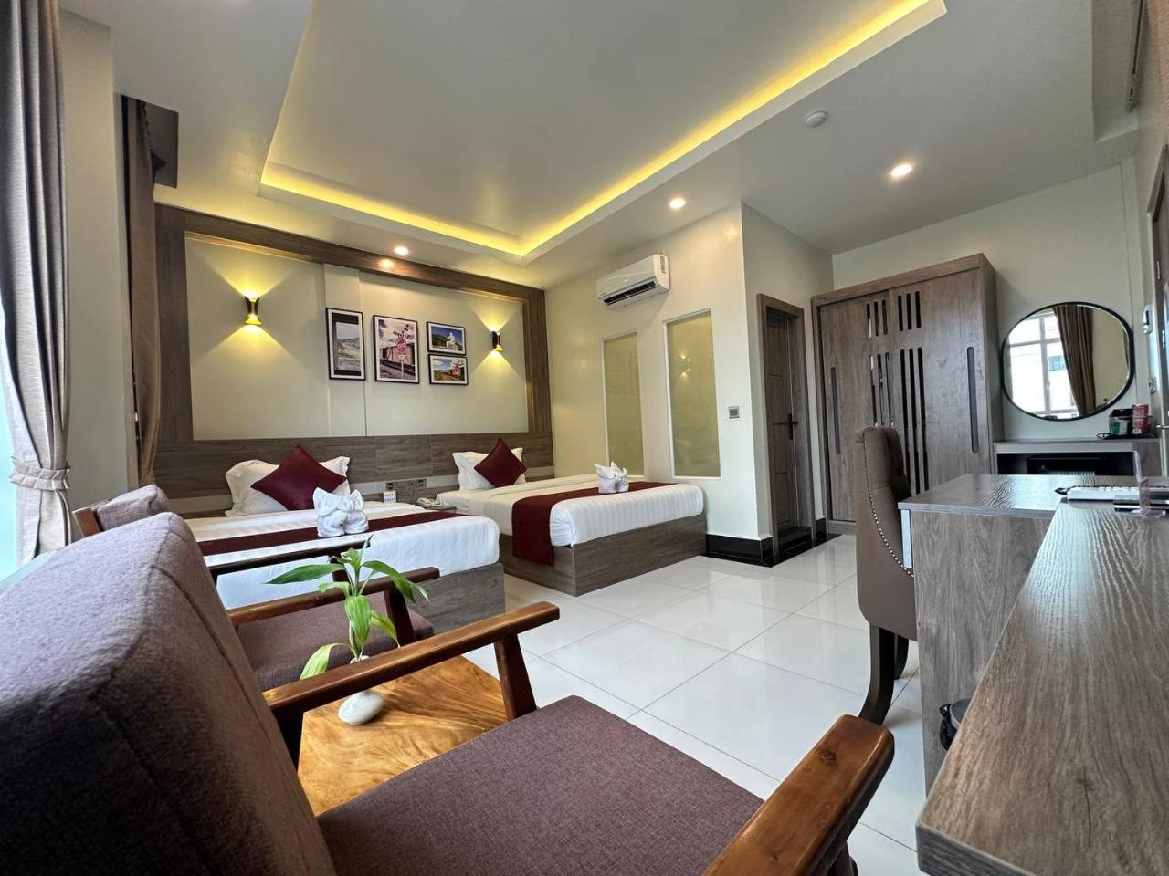 Twin Hotel Kampot Exteriér fotografie